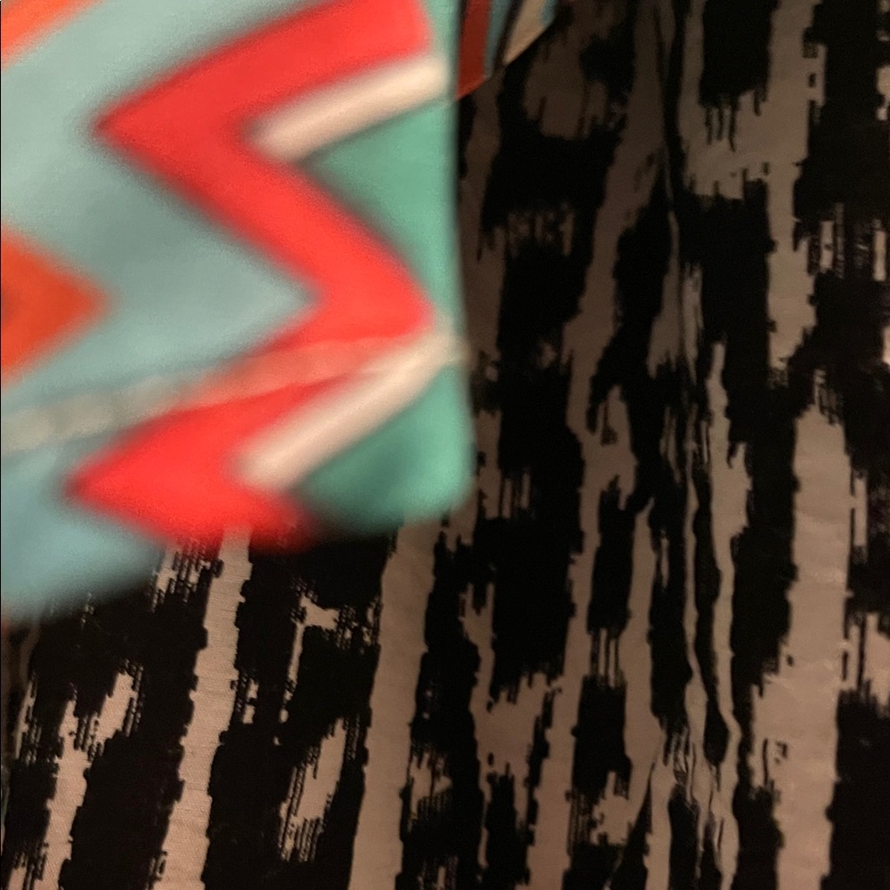 Multicolor Geometric Pattern Dress - Picture 5 of 12